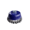 Щетка чашечная для УШМ 75 мм,3", витая,"Maximum" MX 17764 Щетка чашечная для УШМ 75 мм,3", витая,"Maximum" MX 17764