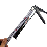 пистолет для герметика 310 мл., полукорпусный, хромированный, "maximum" mx 13544 оптом