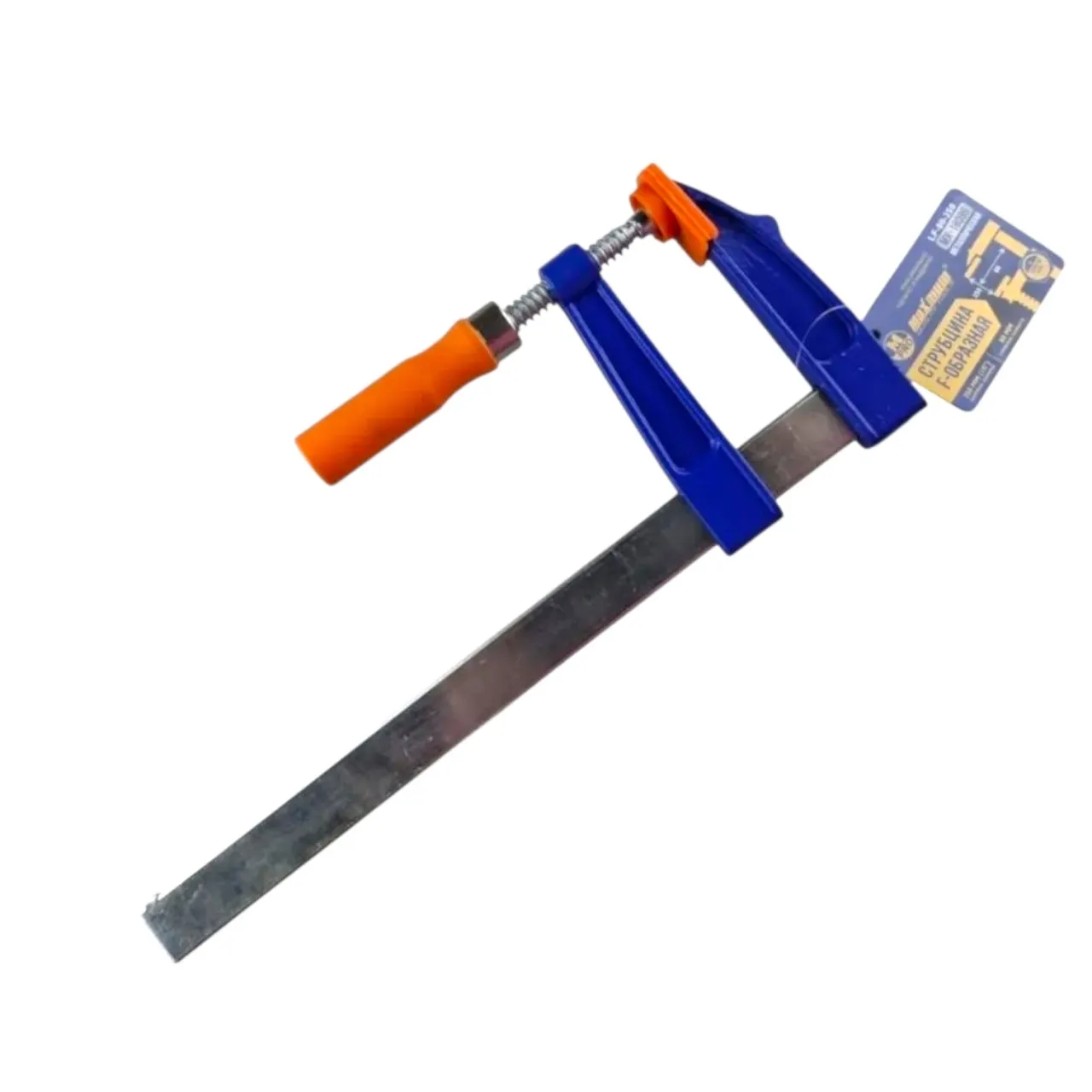 Струбцина F-образная 80x200 мм, металлическая,"MAXIMUM" MX 13612